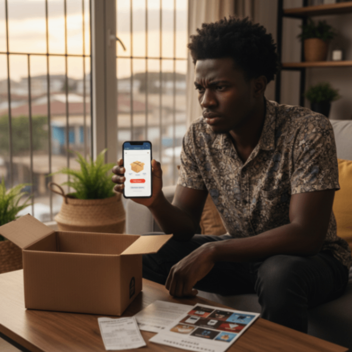 Customer hesitation cycle in African e-commerce